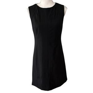 Theory Black Sleeveless Dress